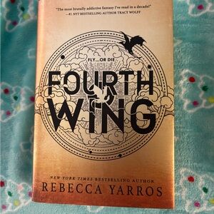 Fourth Wing Book by Rebecca Yarros